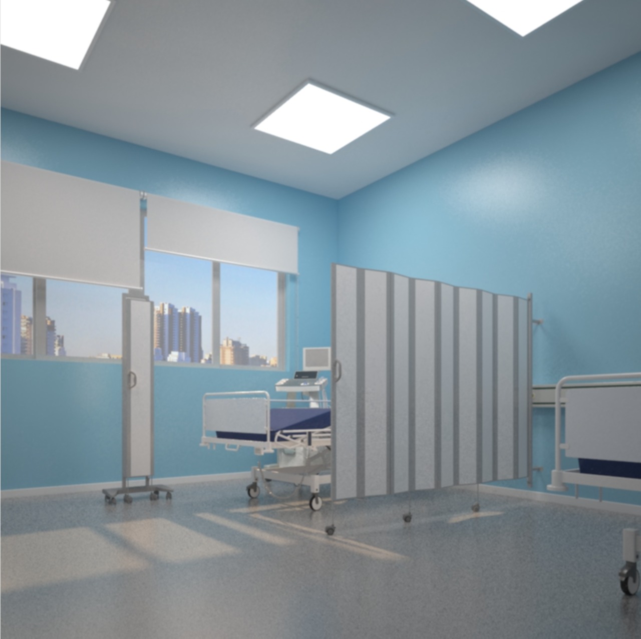 biombo hospitalar